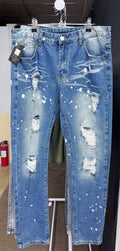 Urban Splash Distressed Slim Jeans